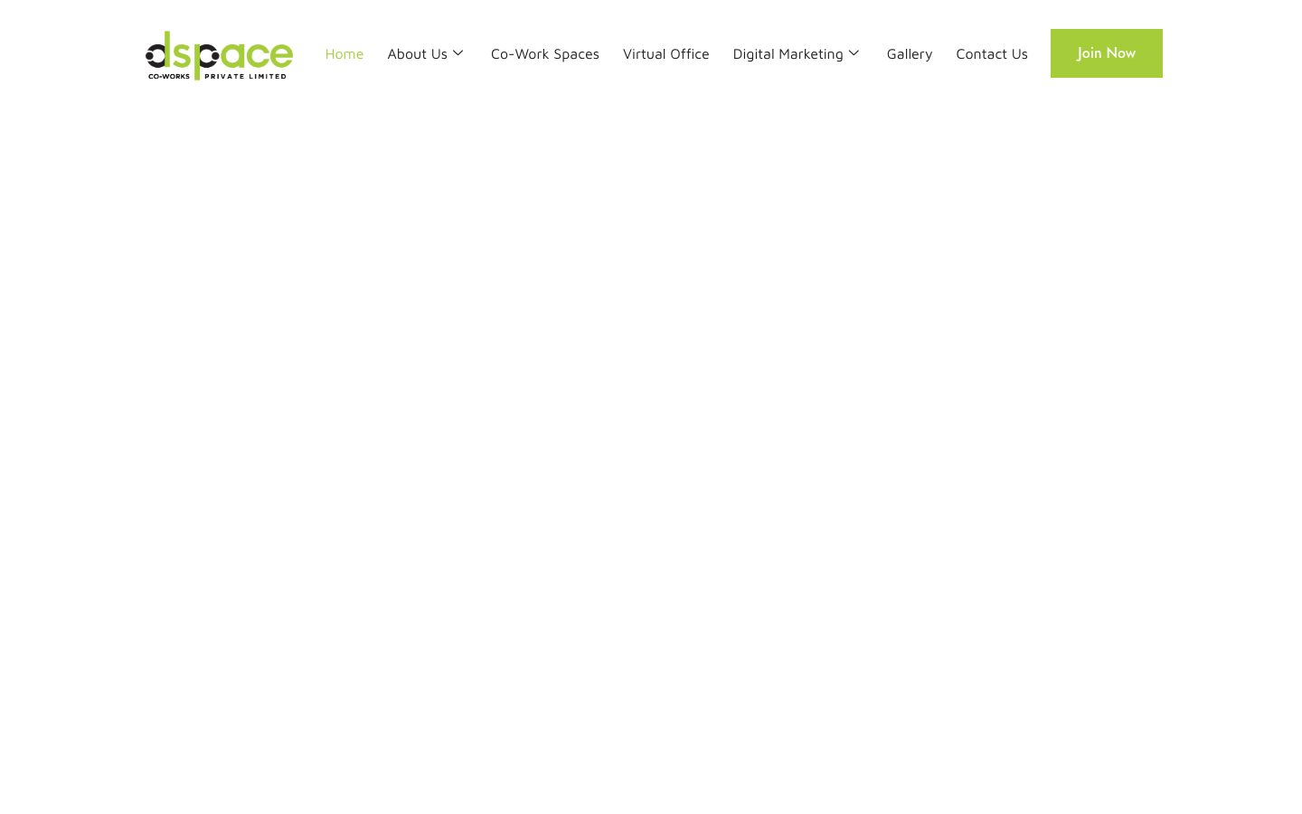 Dspace Cowork — live site screenshot